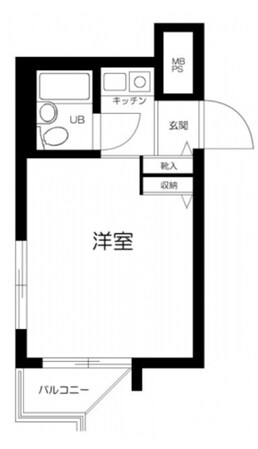 矢口渡駅 徒歩8分 2階の物件間取画像